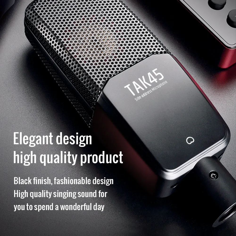 TAKSTAR TAK45 Studio Recording Condenser Microphone - Brand New