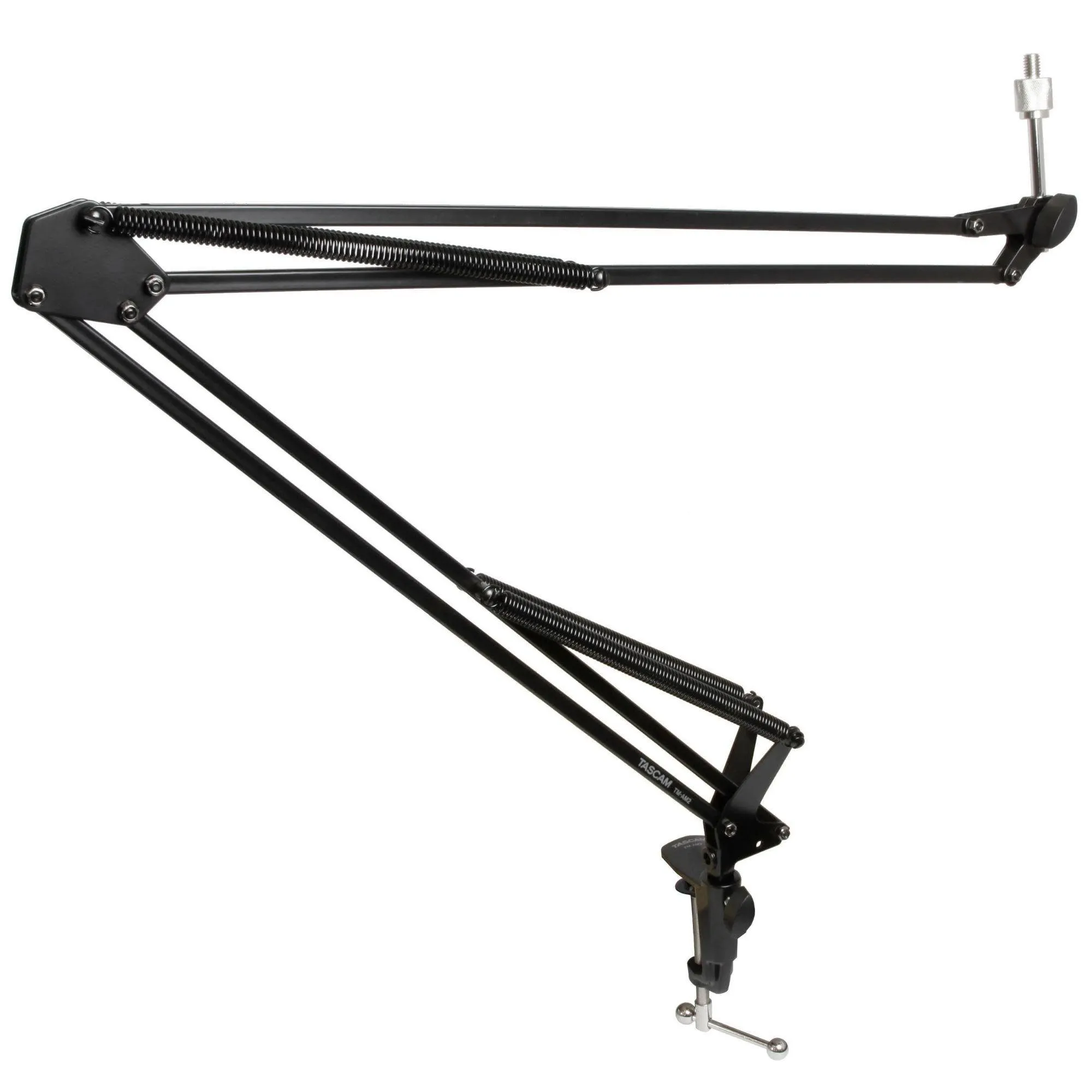Tascam TM-AM2 Broadcast Style Adjustable Desktop Scissor Arm Microphone Boom