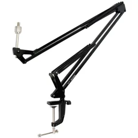 Tascam TM-AM2 Broadcast Style Adjustable Desktop Scissor Arm Microphone Boom