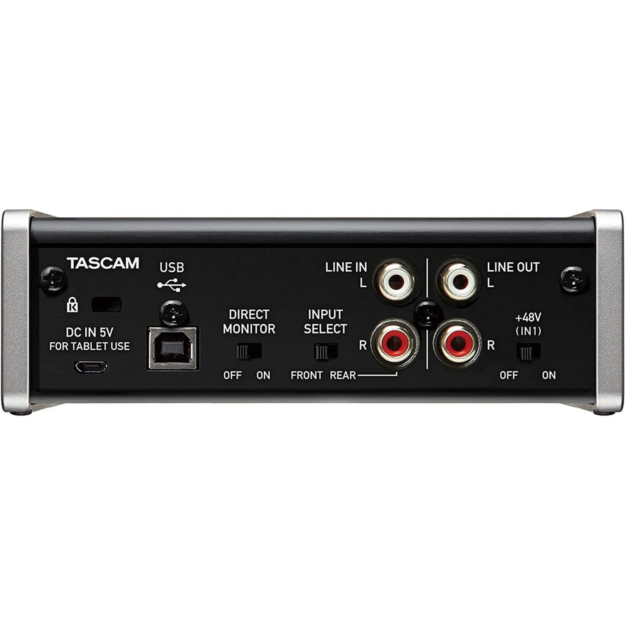 Tascam US-1x2HR 1 Mic 2IN/2OUT High Resolution Versatile USB Audio Interface