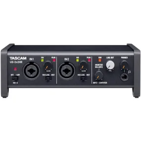 Tascam US-2x2HR 2 Mic 2IN/2OUT High Resolution Versatile USB Audio Interface