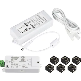 Task Lighting Tape Kit, 1 Zone, 1 Area expansion pack with power supply L-Q-EP1Z1A