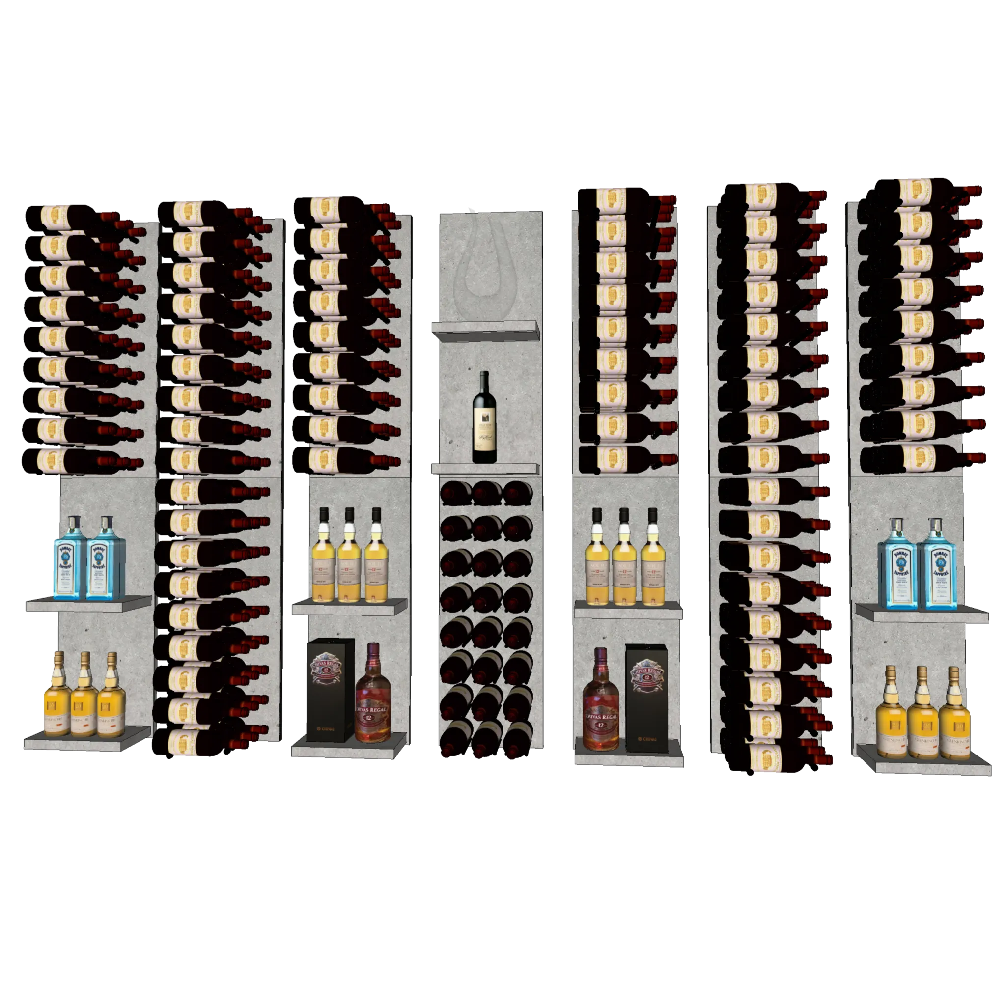 THE WINE WALL MAX VINdustry Wine Wall