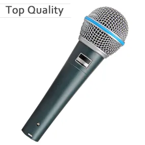 Top quality Capsule and Heavy Body BETA 58 Clear Sound Beta 58A Handheld Vocal Wired Microphone Studio Mic