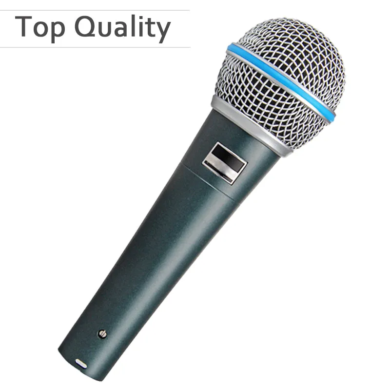 Top quality Capsule and Heavy Body BETA 58 Clear Sound Beta 58A Handheld Vocal Wired Microphone Studio Mic