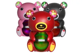 TOPTECH TEDDY-6 Portable 6.5" Bluetooth Speaker with LED Lights and Remote Control