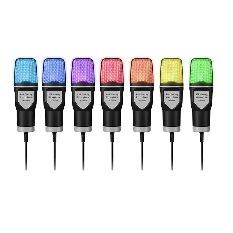 Usb Rgb Gaming Microphone Ea-20