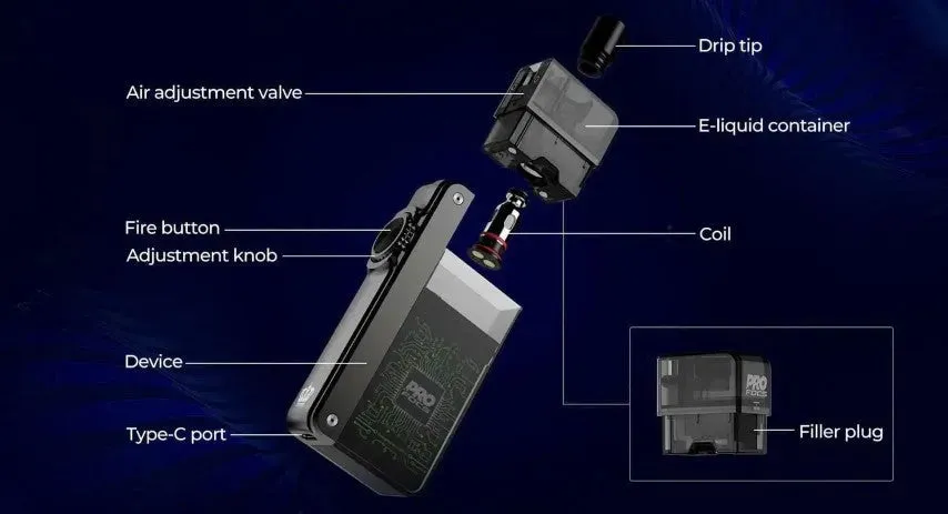 Uwell Crown B Pod Vape Kit
