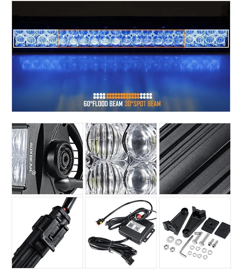 V-Series RGB Color Changing Off Road LED Light Bar