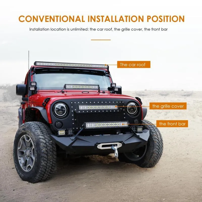 V-Series RGB Color Changing Off Road LED Light Bar