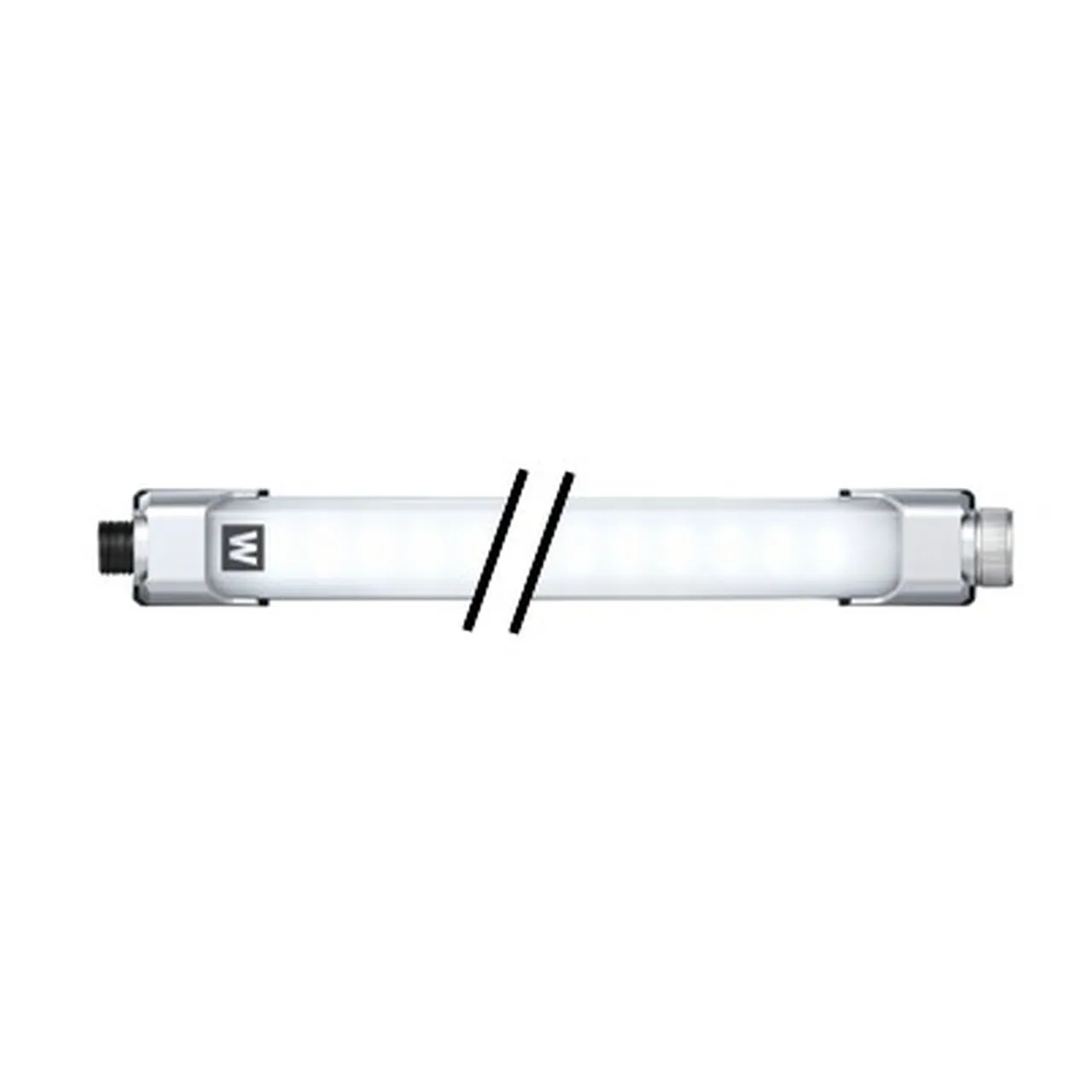 Waldmann 114087000-00803553, LINURA.edge LED Machine Light, 24.2 in., 22-26V DC Thru-Wire, Advanced