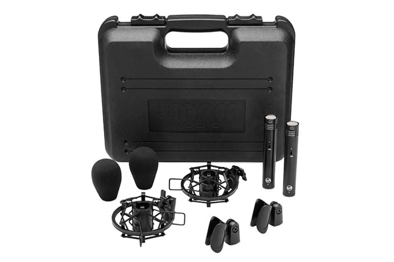 Warm Audio WA-84 Small Diaphragm Condenser Microphone Stereo Pair - Black