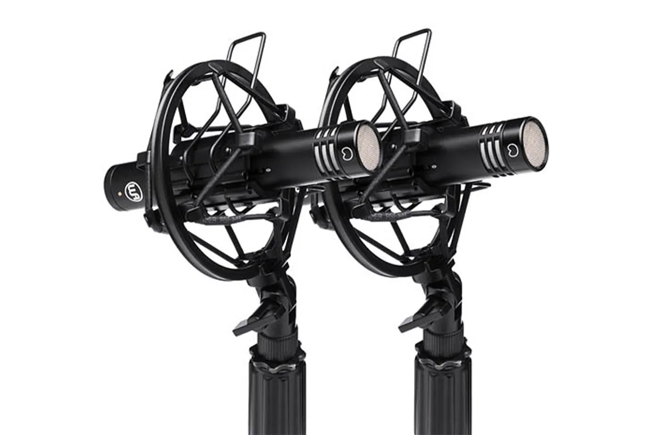 Warm Audio WA-84 Small Diaphragm Condenser Microphone Stereo Pair - Black