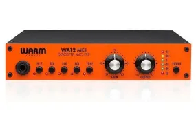 Warm Audio WA12 500 MkII Single-Channel American Mic Preamp - Orange