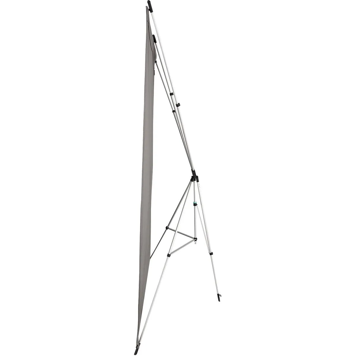 Westcott X-Drop Wrinkle-Resistant Backdrop - Neutral Gray Kit (5' x 7')