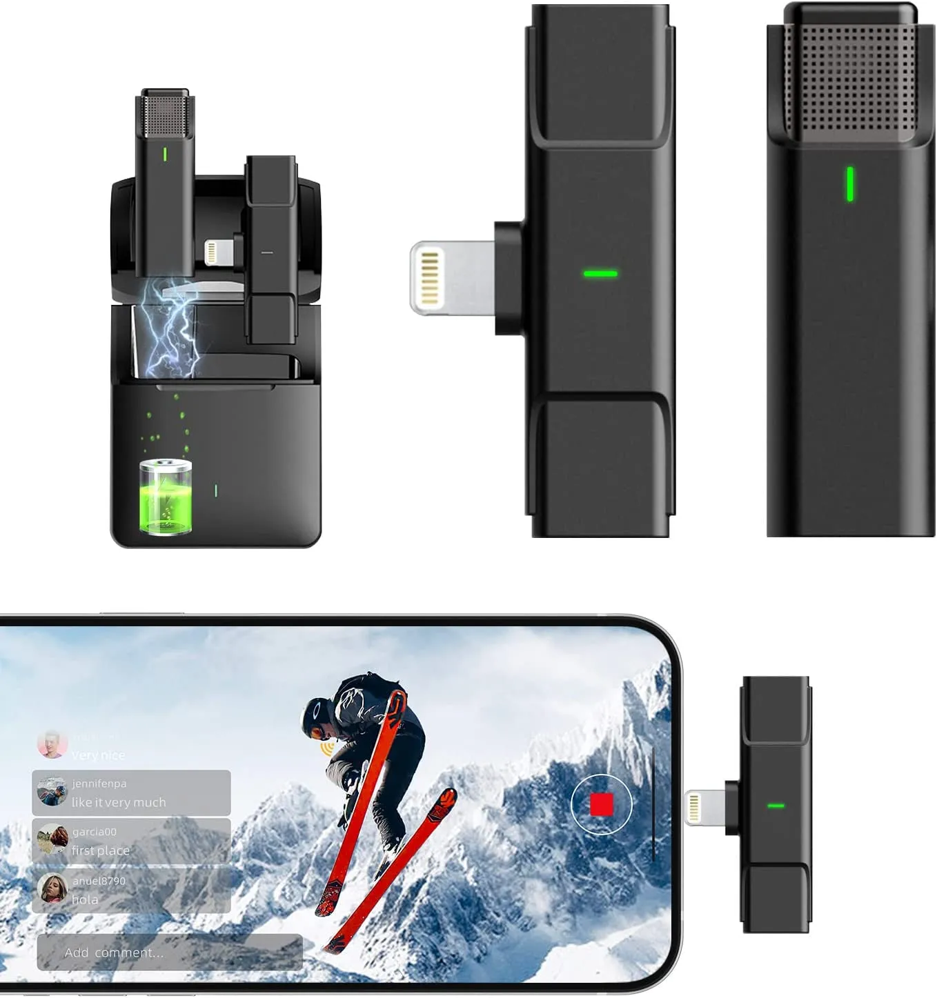 WIRELESS MICROPHONE 3 IN 1