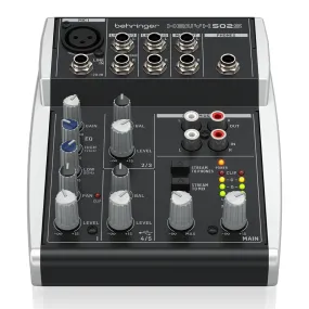 XENYX Behringer 5CH Analog Streaming Mixer [502S]