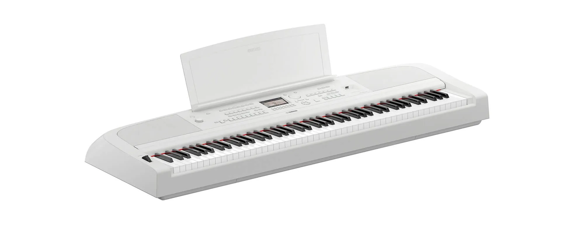 Yamaha Dgx 670 Portable Grand White With Stand & Pedals