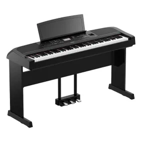 Yamaha Dgx670B Portable Grand Piano Black With Stand & Pedals