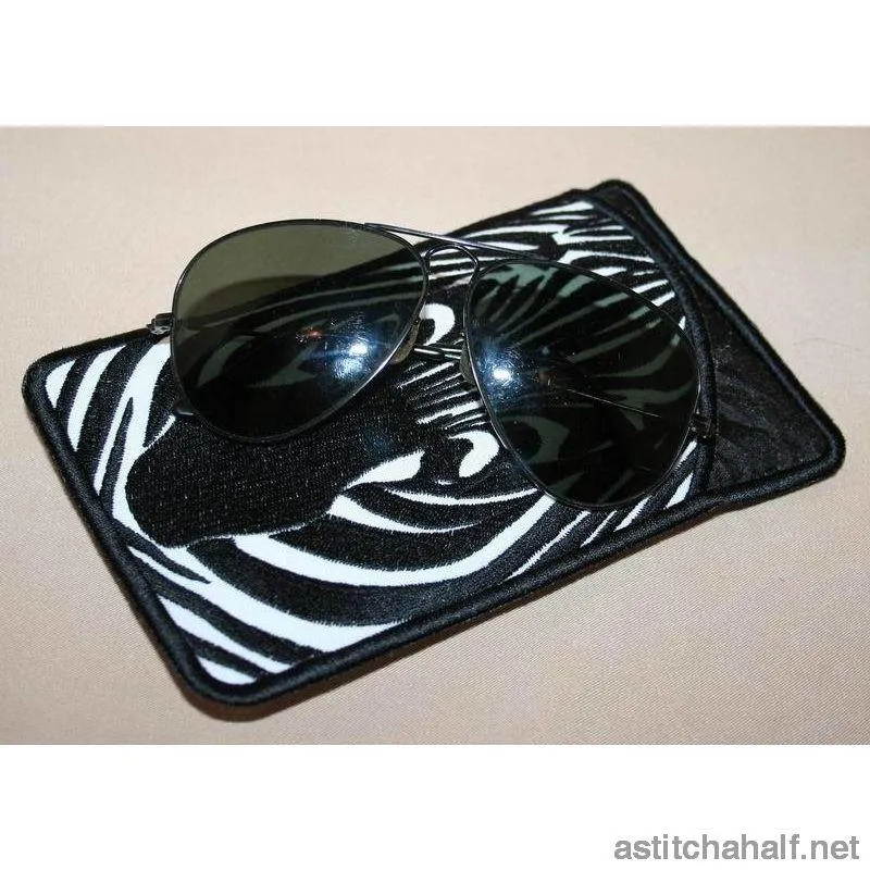 Zebra Eyeglass Cases