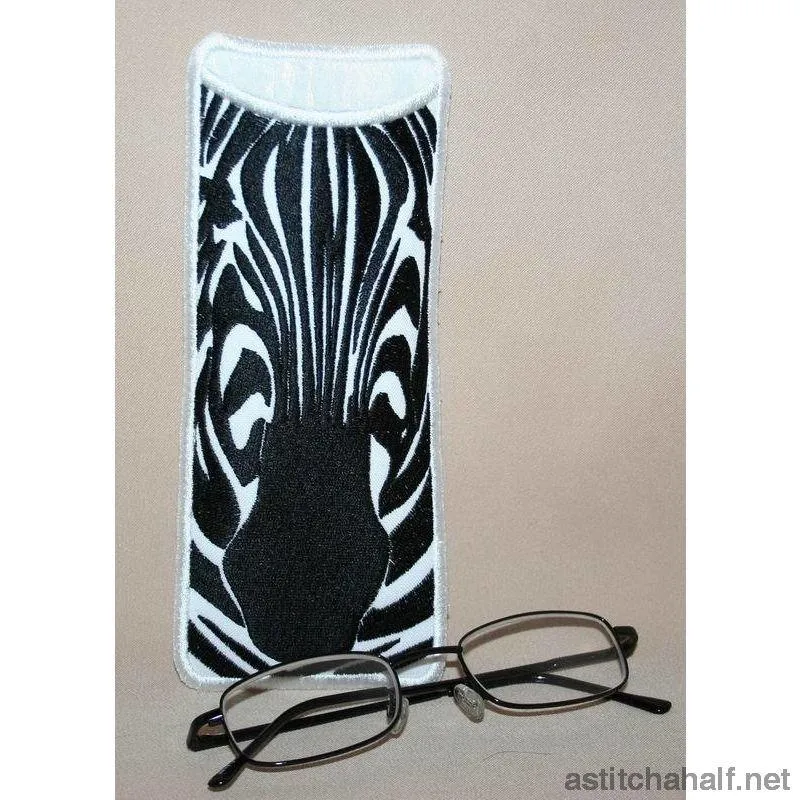 Zebra Eyeglass Cases