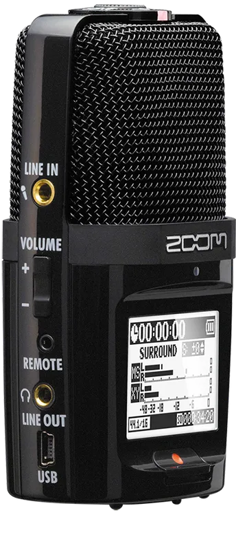 Zoom H2n 2-input / 4-Track Portable Handy Recorder