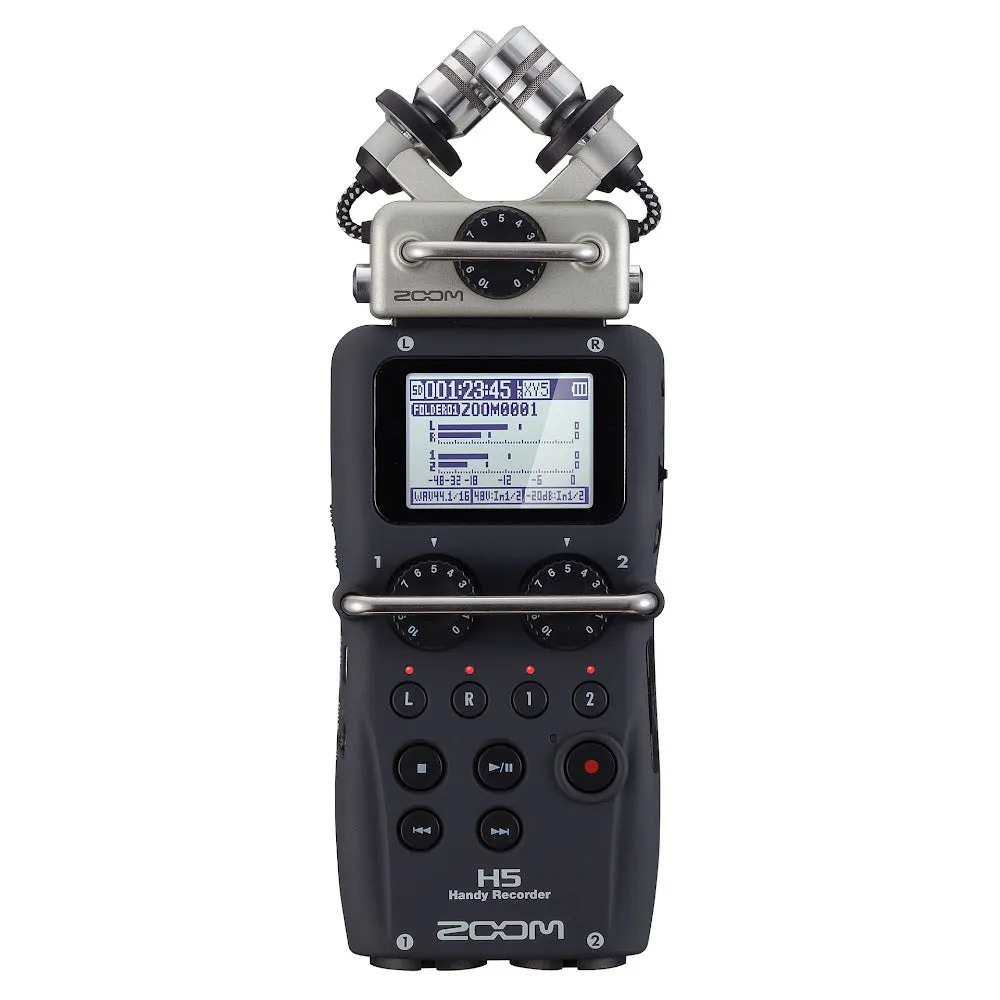 Zoom H5 4-Input / 4-Track Portable Handy Recorder