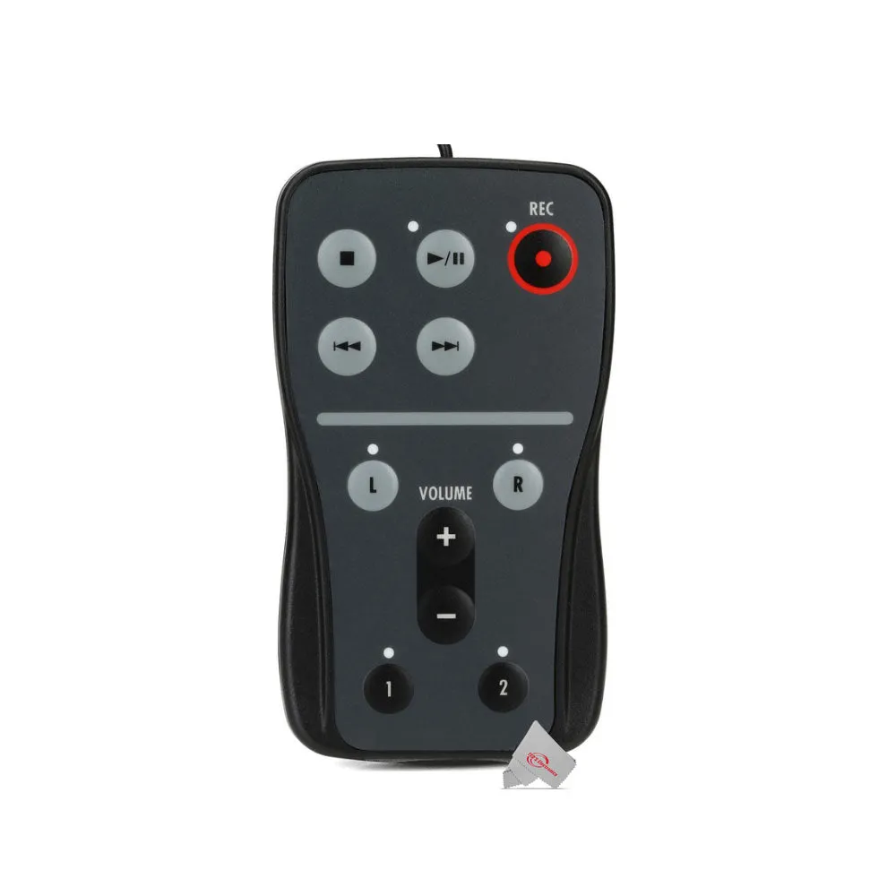 ZOOM H5 Accessory Pack Microphone Windscreen Remote Control AC Power Adapter for Zoom H5 Recorder