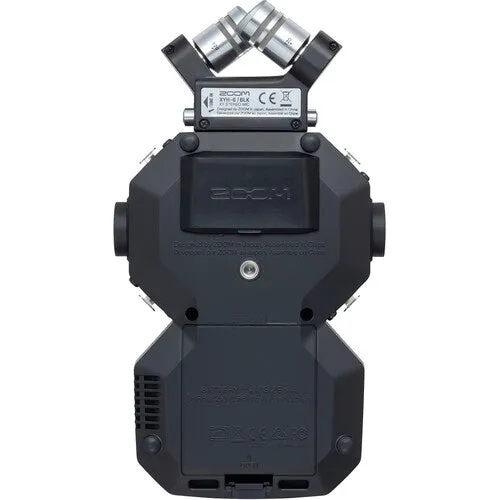 Zoom H8 12-Track Portable Recorder, Stereo Microphones, 6 Inputs, Touchscreen Interface, USB Audio Interface, Battery Powered, for Stereo/Multitrack Audio for Video, Podcasting, and Music