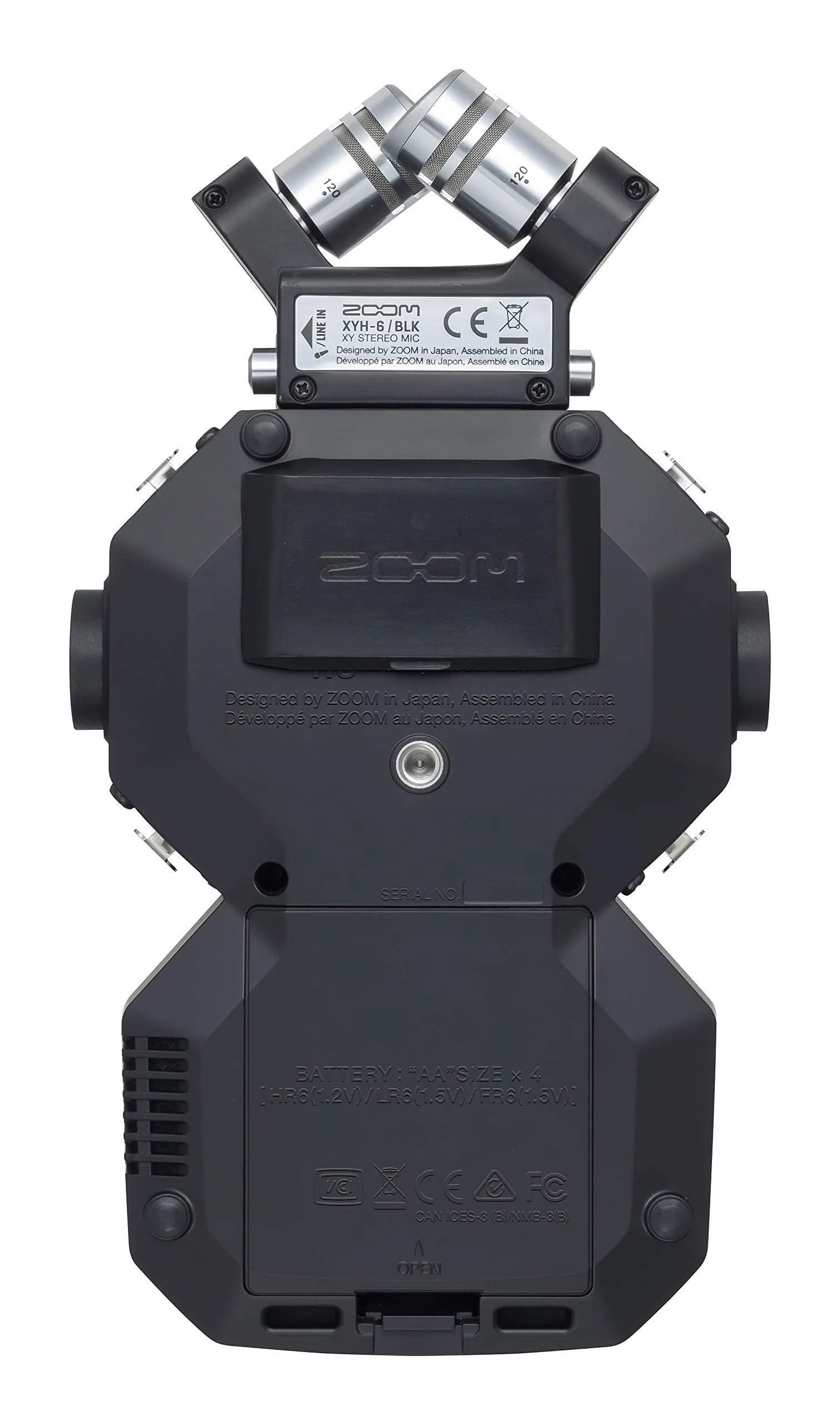 Zoom H8 12-Track Portable Recorder, Stereo Microphones, 6 Inputs, Touchscreen Interface, USB Audio Interface, Battery Powered, for Stereo/Multitrack Audio for Video, Podcasting, and Music